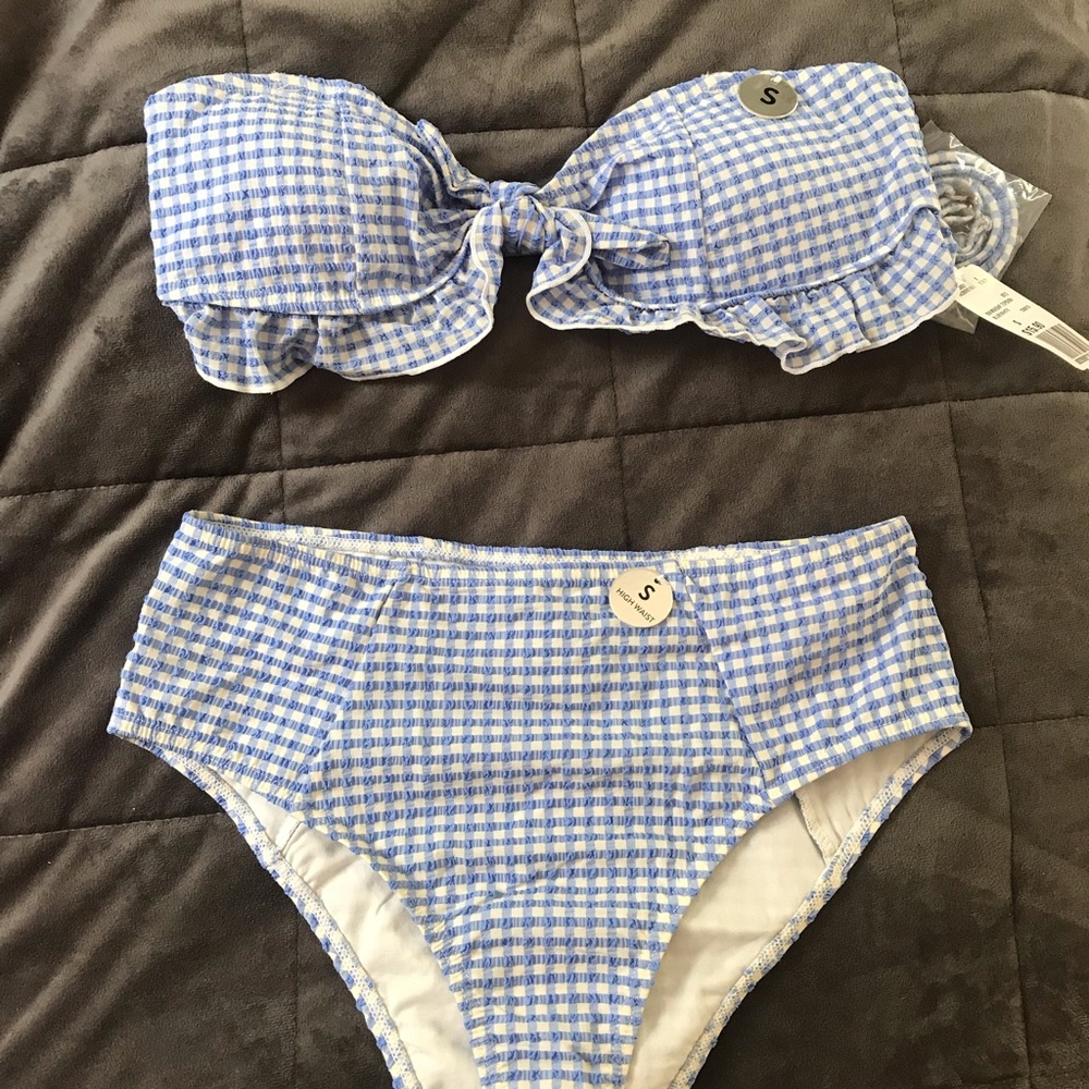 new forvever 21 bathing suit high waisted bikini